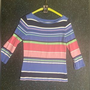 Talbots striped shirt